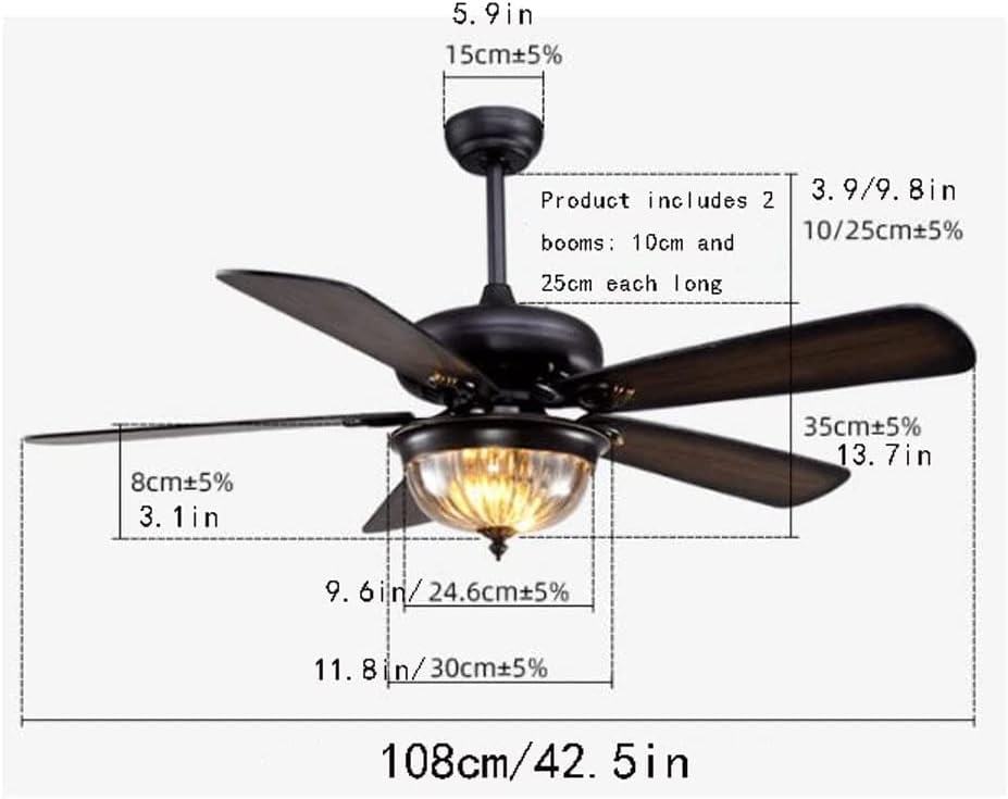 シーリングファン ホワイト ブラウン 5枚羽根 ライダーマン